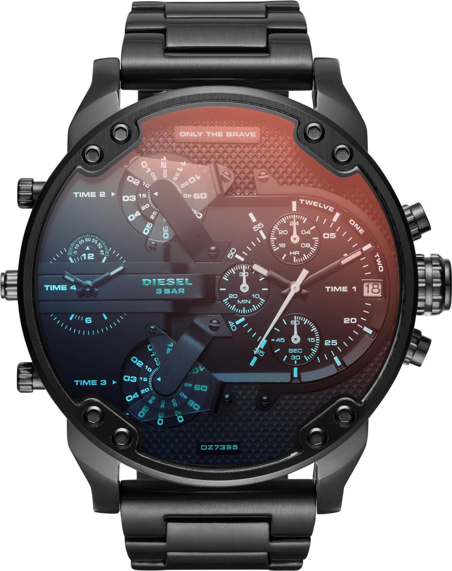 DIESEL MR DADDY 2.0 DZ7395 Cronógrafo para hombres Pantalla Multi-Nivel