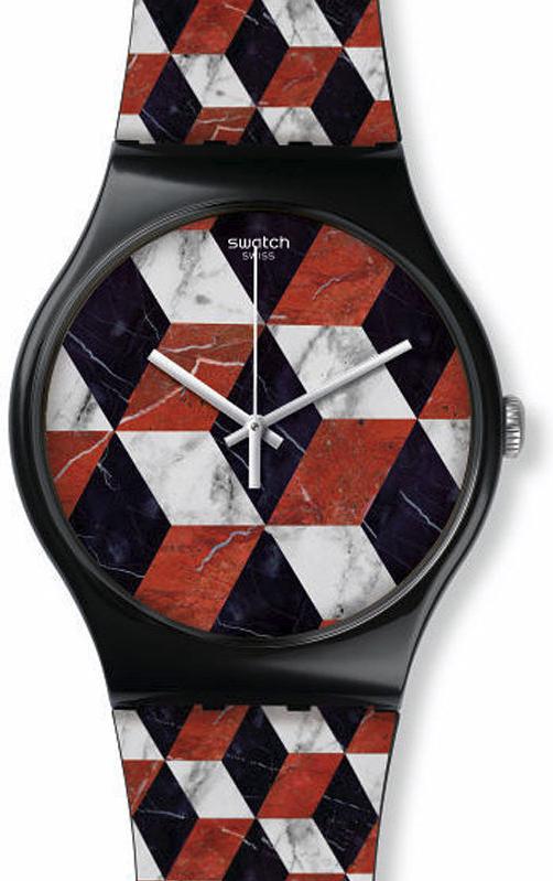 Swatch PAVIMENTO SUOB142 Unisexuhr Swiss Made