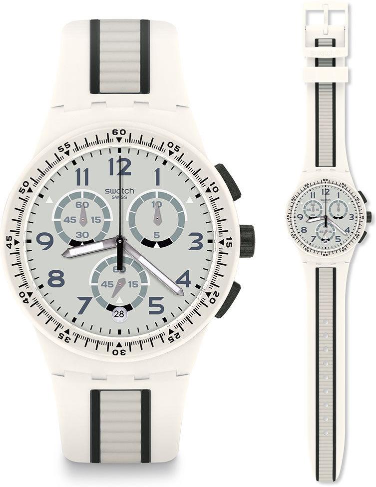 Swatch ESCALATOR SUSW408 Chronographe pour homme Fabriqué en Suisse