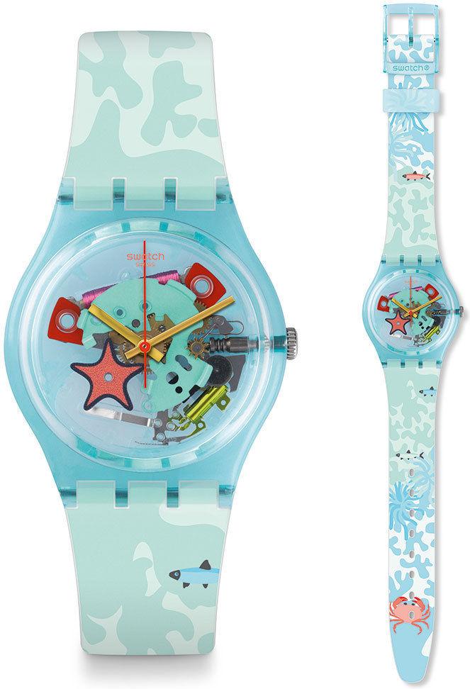 Swatch PISCINA GL121 Unisexuhr Swiss Made Swatch PISCINA GL121 Unisexuhr Swiss Made