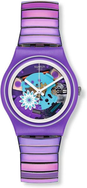 Swatch FLOWERFLEX L GV129A Orologio da polso donna Swiss Made Swatch FLOWERFLEX L GV129A Orologio da polso donna Swiss Made