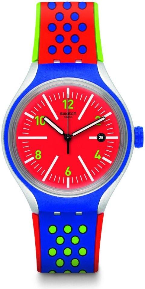 Swatch VERMELHO YES4016 Unisexuhr Swiss Made