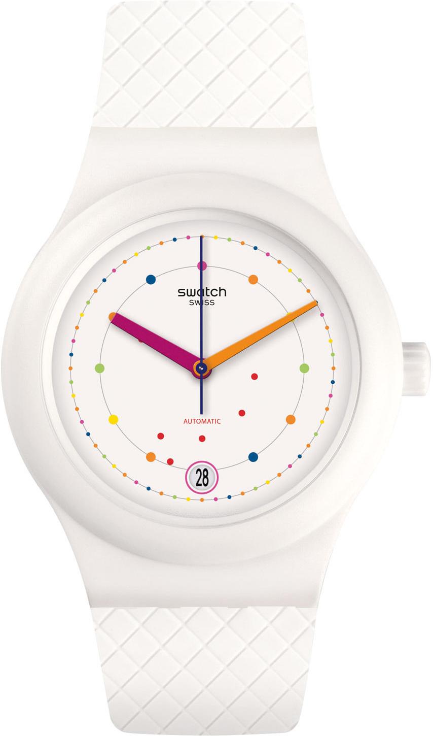 Swatch SISTEM POLKA SUTW403 Montre Automatique pour femmes Fabriqué en Suisse