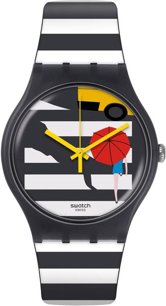 Swatch CROSS THE PATH SUOM108 Wristwatch for women Swiss Made Swatch CROSS THE PATH SUOM108 Wristwatch for women Swiss Made