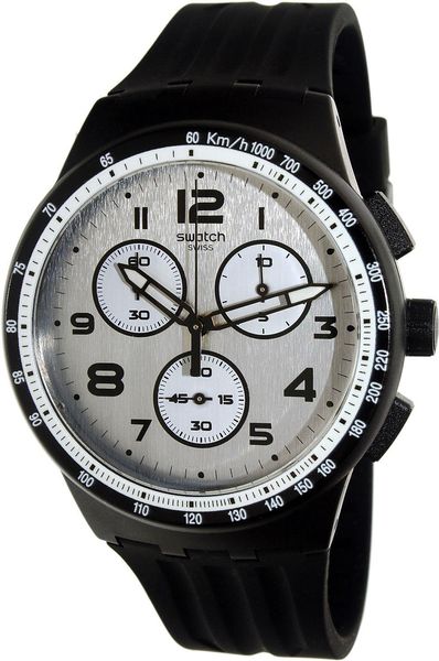 Swatch NOCLOUD SUSB103 Chronographe pour homme Fabriqué en Suisse Swatch NOCLOUD SUSB103 Chronographe pour homme Fabriqué en Suisse