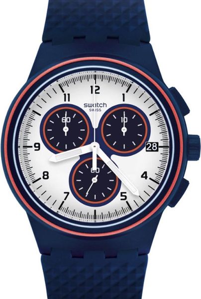 Swatch PARABORDO SUSN412 Herenchronograaf Swiss made Swatch PARABORDO SUSN412 Herenchronograaf Swiss made