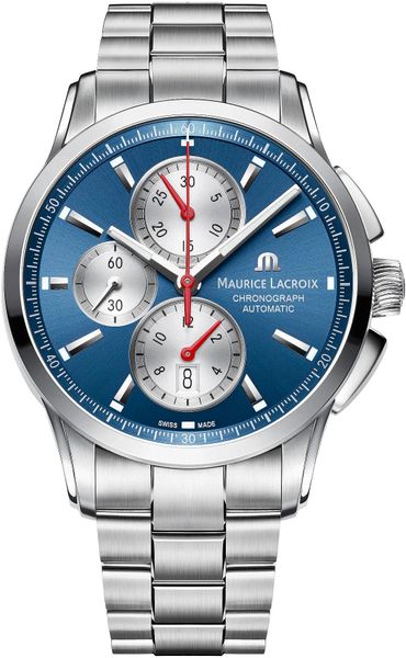 Maurice Lacroix Pontos PT6388-SS002-430-1 Herren Automatikchronograph Massives Gehäuse