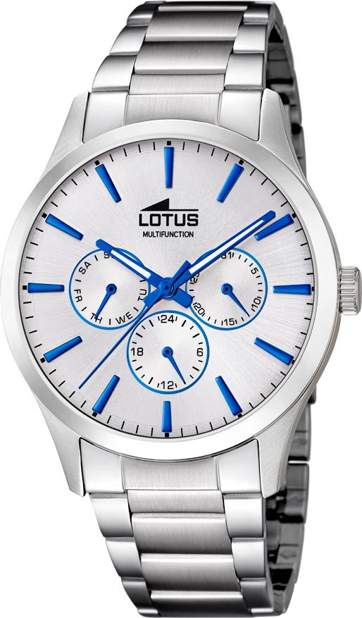 Lotus Minimalist 18575/1 Reloj de Pulsera para hombres Momento Estelar de Diseño