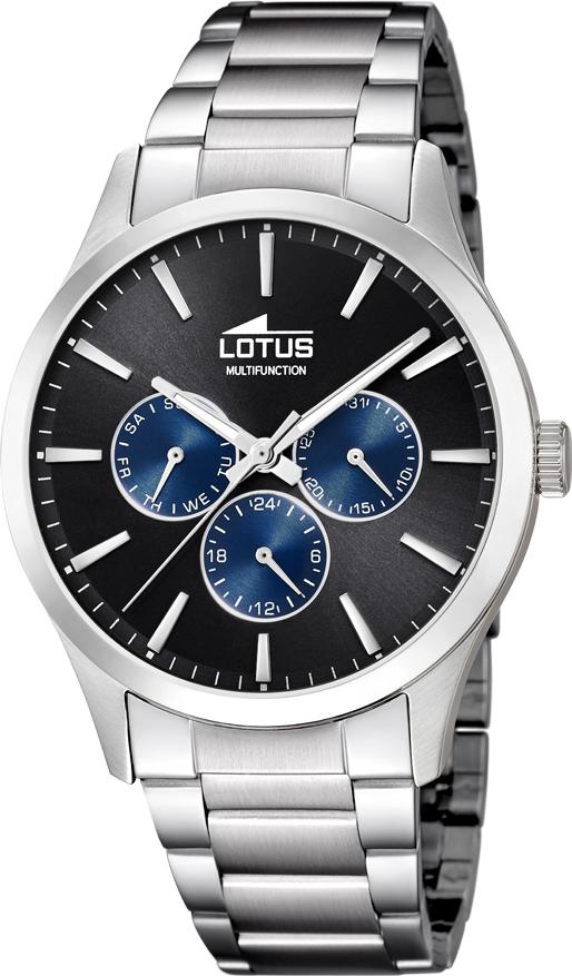 Lotus Minimalist 18575/6 Mens Wristwatch Design Highlight