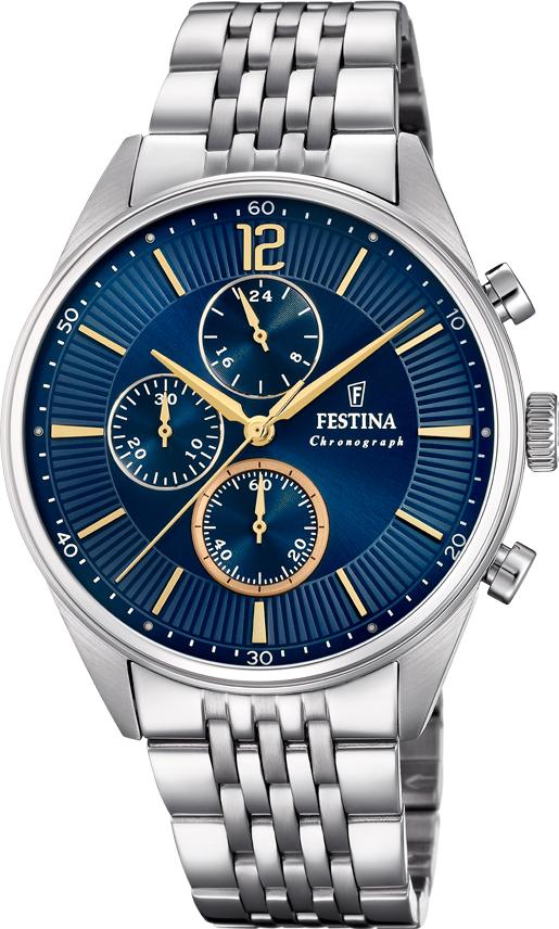 Festina Timeless Chronograph F20285/3 Cronógrafo para hombres muy deportivo