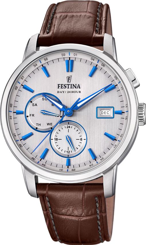 Festina Timeless Chronograph F20280/2 Cronógrafo para hombres Momento Estelar de Diseño