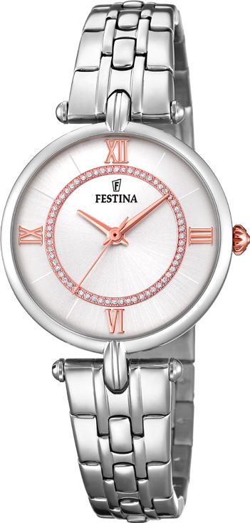 Festina Mademoiselle F20315/1 Damenarmbanduhr Mit Swarovski Kristallen