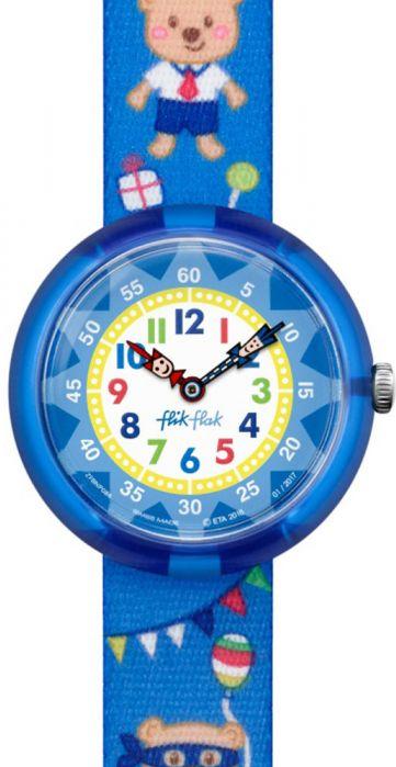 Flik Flak COOL PARTY FBNP086 Montre élégante pour enfants