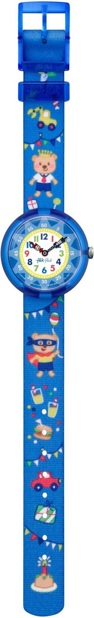 Flik Flak COOL PARTY FBNP086 Montre élégante pour enfants