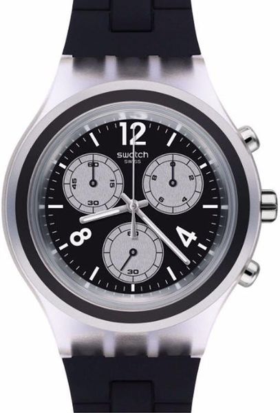 Swatch ELEBLACK SVCK1004 Cronografo uomo Molto sportivo Swatch ELEBLACK SVCK1004 Cronografo uomo Molto sportivo