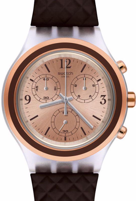 Swatch ELEBROWN SVCK1005 Herenchronograaf