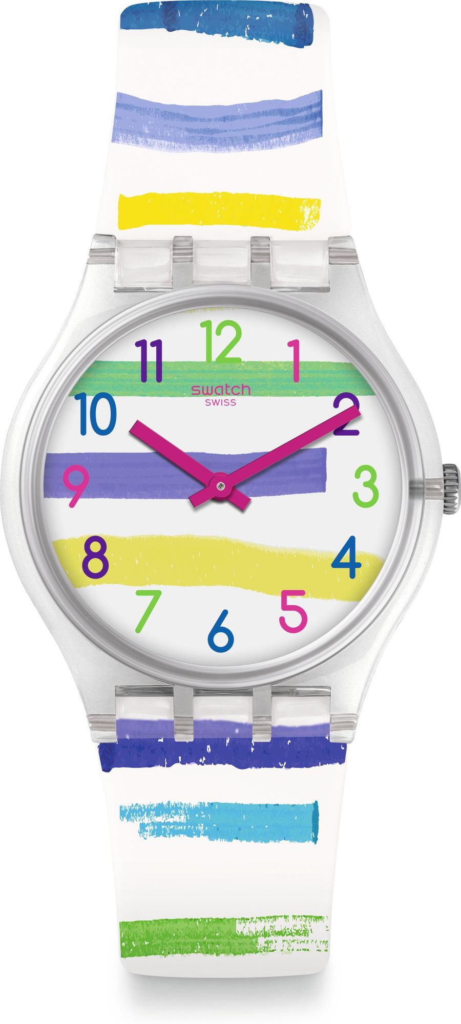 Swatch COLORLAND GE254 Montre-Bracelet pour hommes