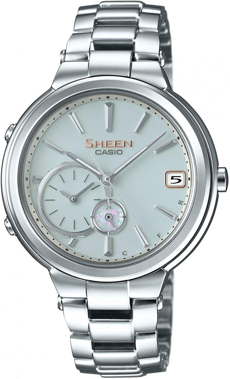 Casio Sheen Mobile Link SHB-200D-7AER Damenarmbanduhr Bluetooth®-Technologie Casio Sheen Mobile Link SHB-200D-7AER Damenarmbanduhr Bluetooth®-Technologie