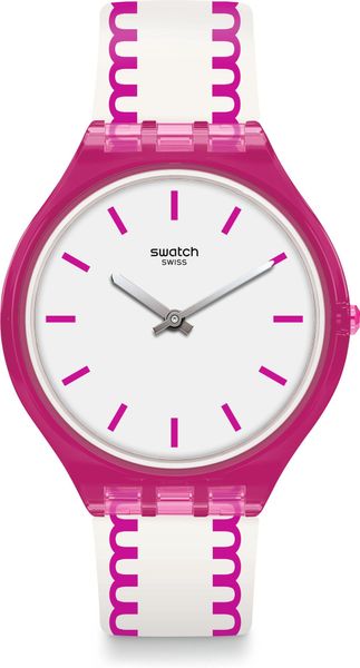 Swatch New Skin Small SKINPUNCH SVOP102 Montre Bracelet pour femmes Fabriqué en Suisse