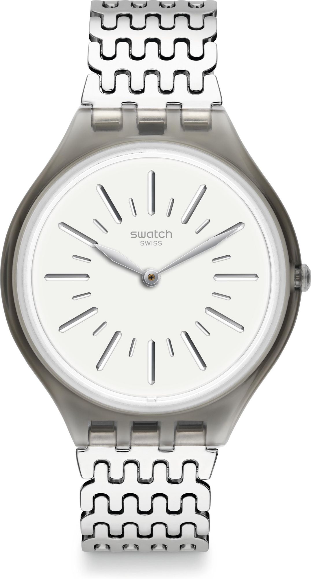 Swatch New Skin Small SKINPARURE SVOM104G Damenarmbanduhr Swiss Made