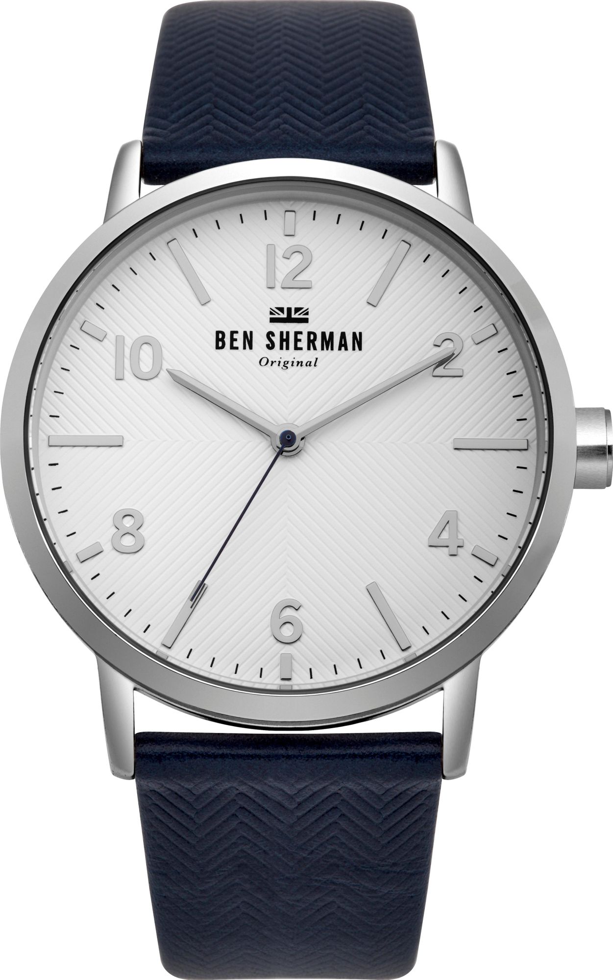 Ben Sherman BIG PORTOBELLO HERRINGBONE WB070UB Montre-Bracelet pour hommes