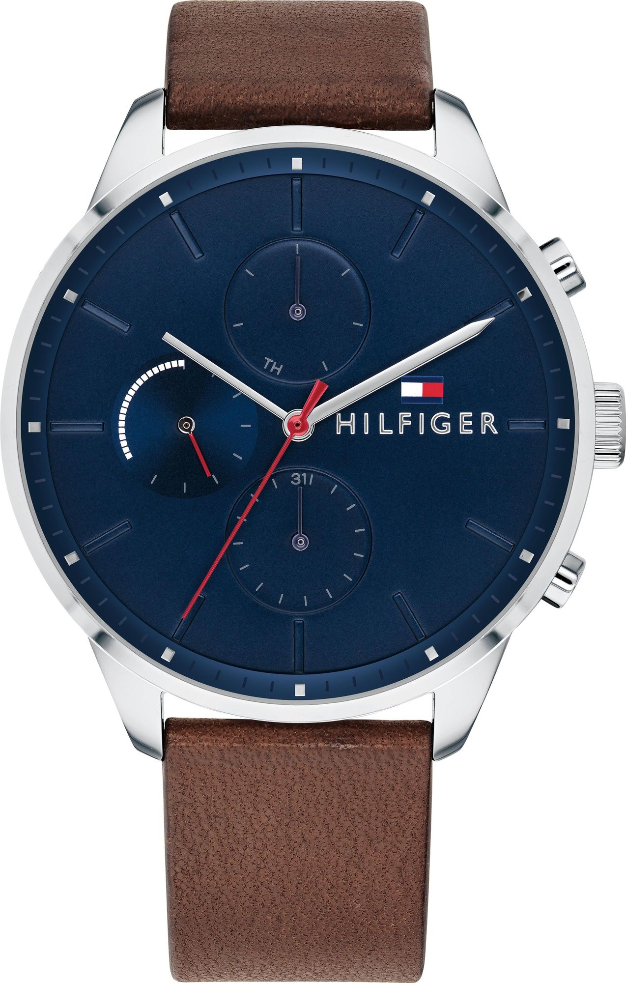 Tommy Hilfiger Casual Chase 1791487 Montre-Bracelet pour hommes