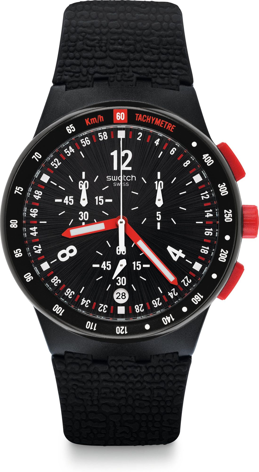 Swatch New Chrono Plastic STAND HALL SUSB411 Herrenchronograph Swiss Made