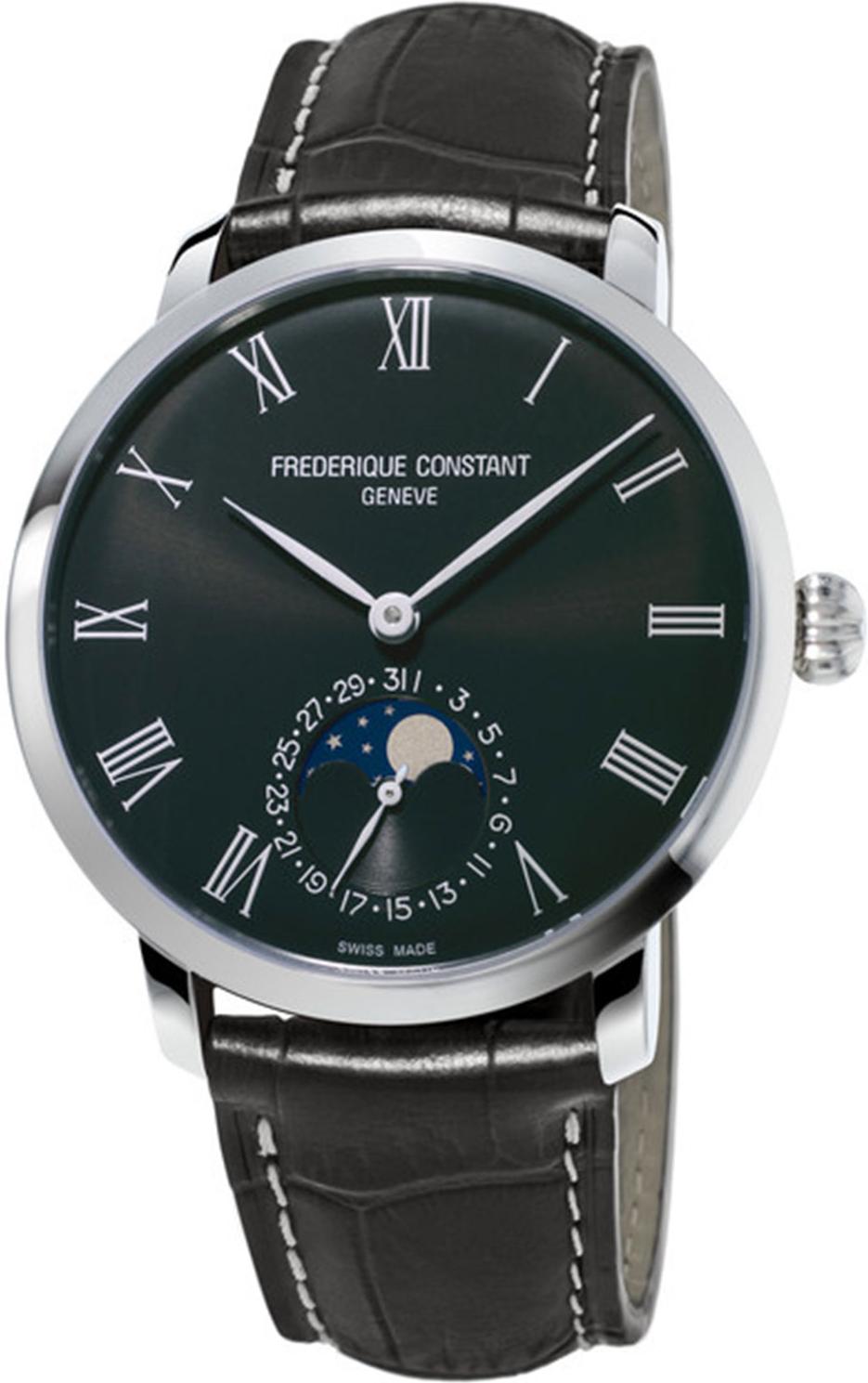 Frederique Constant Geneve Slimline Moonphase Manufacture FC-705GR4S6 Herren Automatikuhr