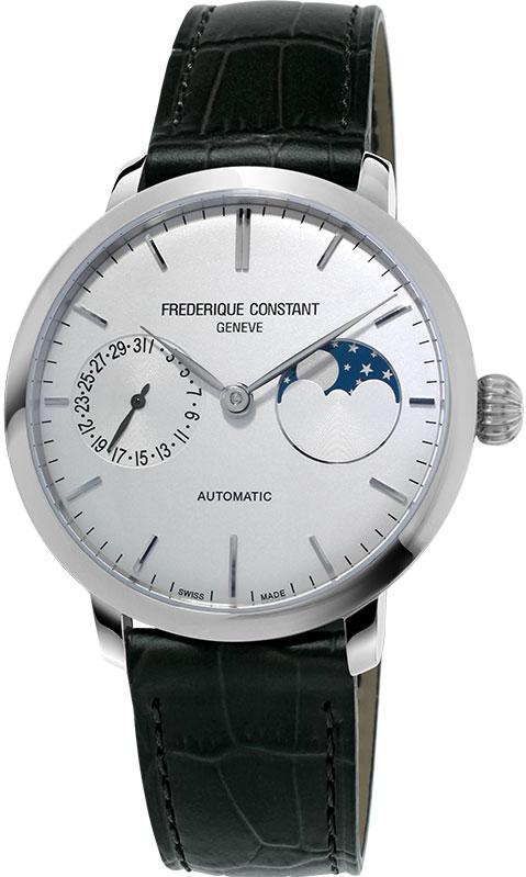 Frederique Constant Geneve Slimline Moonphase Manufacture FC-702S3S6 Herren Automatikuhr