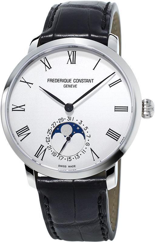 Frederique Constant Geneve Slimline Moonphase Manufacture FC-705WR4S6 Automatisch horloge voor heren