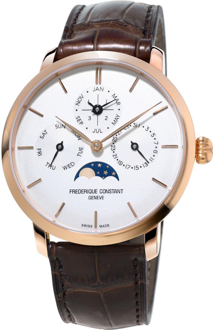 Frederique Constant Geneve Slimline Perpetual Calendar Manufacture FC-775V4S4 Orologio automatico uomo