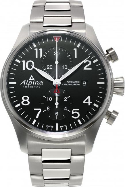 Alpina Geneve Startimer Pilot Automatic Chronograph AL-725B4S6B Cronógrafo Automático para hombres